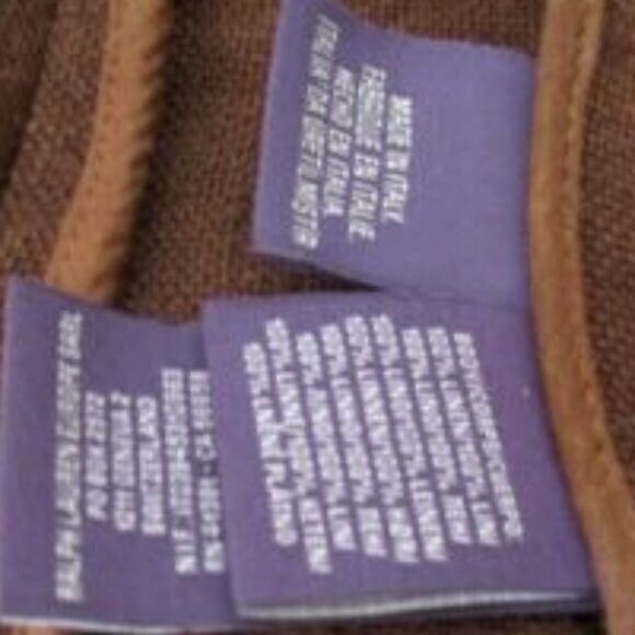 Ralph Lauren Collection Italian Linen Winslow Antique Brown Field Jacket - Picture 14 of 16